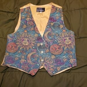 Embroidered Galaxy Vest!